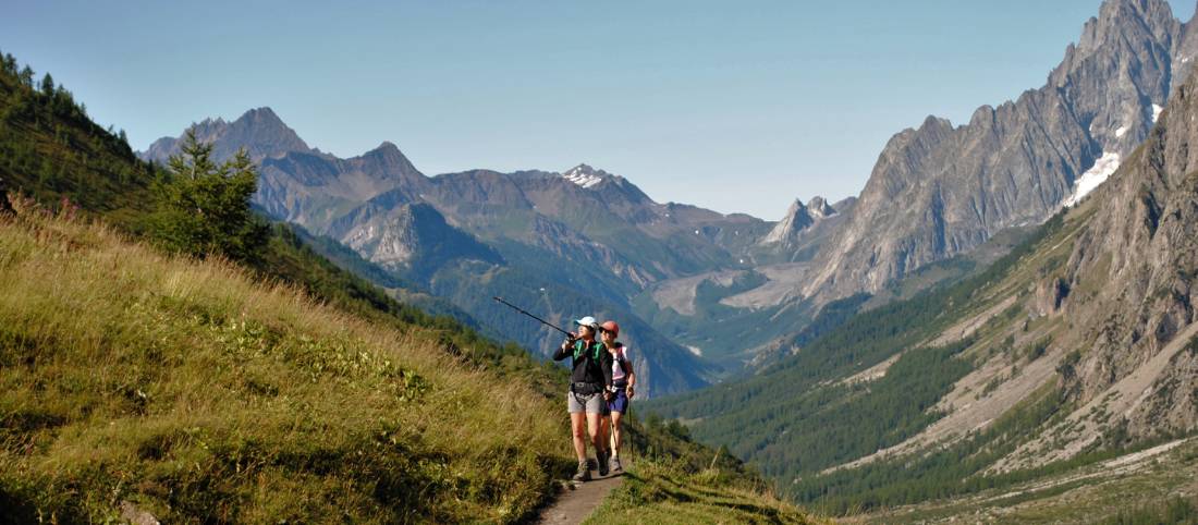 Trekking along the incredible Val Ferret on the Tour du Mont Blanc |  Ryan Graham