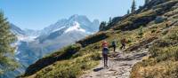 Hiking to Lac Blanc in France