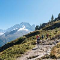 Hiking to Lac Blanc in France