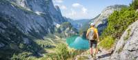 Hiking the Dachstein mountain trails