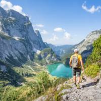 Hiking the Dachstein mountain trails