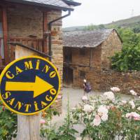 Follow the Camino de Santiago signs