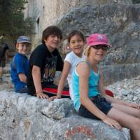 Kids on a multi activity adventure holiday in the Mediterranean islands | Ross Baker