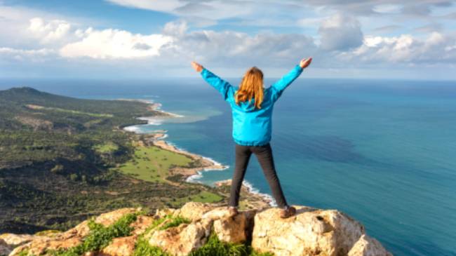 Discover incredible views on a coastal hike in Cyprus