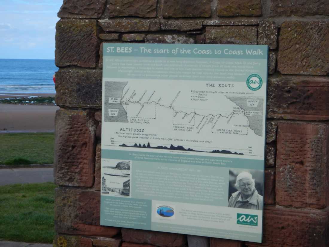 The Coast to Coast walk – St. Bees to Robin Hoods Bay, through three National Parks – Lake District, Yorkshire Dales, North York Moors | Peter Wells