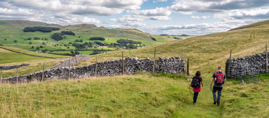 Walking the Pennine Way in northern England