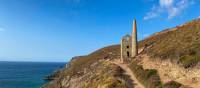 Towanroath pumping house, near St Agnes on the South West Coast Path