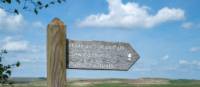 A sign directing the Hadrian's Wall Path route | Matt Sharman