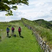 Follow Hadrian's Wall over rolling hills | Matt Sharman