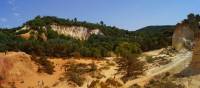 The sunburnt sand distinguishes some areas of Luberon | Auriane Cle´ment