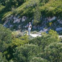 The trail from Les Baux to St Remy, across the Alpille | Rachel Imber