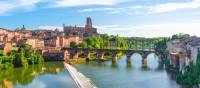 The glorious town of Albi in the Tarn region of France