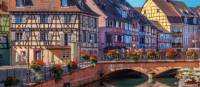 Explore the traditional, colourful buildings of Colmar