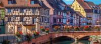 Explore the traditional, colourful buildings of Colmar