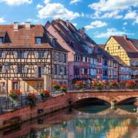 Explore the traditional, colourful buildings of Colmar