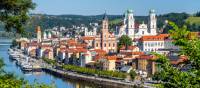 The German city of Passau on the Danube River