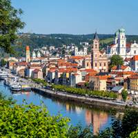 The German city of Passau on the Danube River