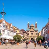 Explore the old city of Speyer in Germany