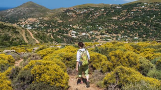 Hiking the Andros Trail in Greece