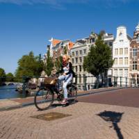 Amsterdam is a cycle friendly city