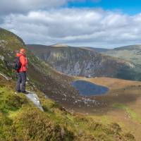 Reach gorgeous viewpoints along the Wicklow Way in Ireland