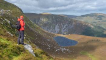 Reach gorgeous viewpoints along the Wicklow Way in Ireland