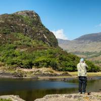 Exploring Killarney National Park on the Ring of Kerry trail in Ireland