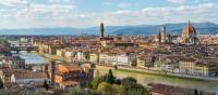 View over Florence in Italy