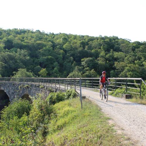 Parenzana bike trail online