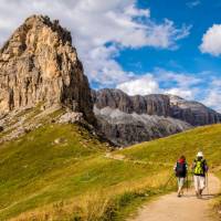 Hiking the Dolomites in Italy