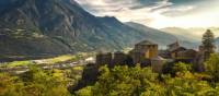 The stunning Quart Castle in Italy's Aosta Valley