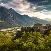 The stunning Quart Castle in Italy's Aosta Valley