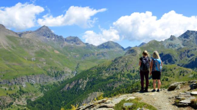 Hike to amazing views on the Gran Paradiso trail