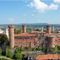 Looking out over Ivrea in Italy