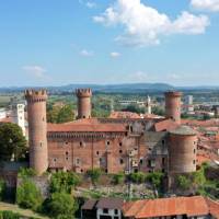 Looking out over Ivrea in Italy