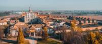 The Certosa di Pavia, a historical monumental complex in Pavia