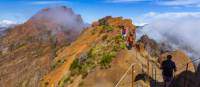 Hiking the rugged Pico do Arierio and Pico Ruivo in Madeira