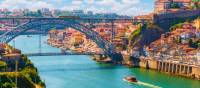 View of Porto and its famous bridge