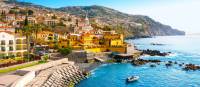 The town of Funchal on Madeira Island