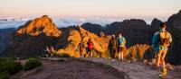 Hike up to the summit of Pico do Arieiro in Madeira