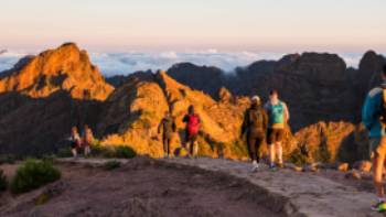 Hike up to the summit of Pico do Arieiro in Madeira