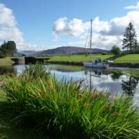 The picturesque Caledonian Canal