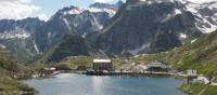 The delightful setting of the St Bernard Pass | Kate Baker