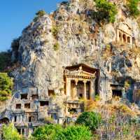 The Tomb of Amyntas in Fethiye