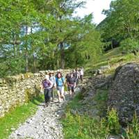 A small group of hikers in England | John Millen