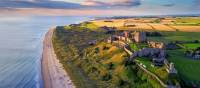 Bamburgh Castle, Northumberland Coast Path | Yin Sun Photography