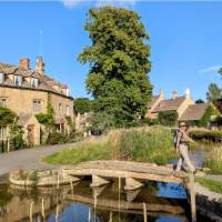 walking across River Eye | John Millen