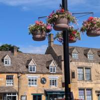 Stow on Wold, hanging Baskets | John Millen