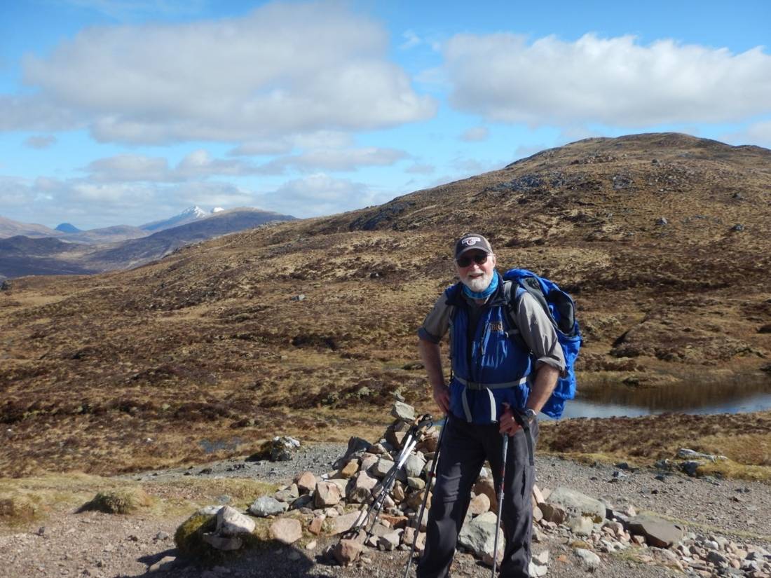 On the summit above the feared Devil’s Staircase, the highest point (548 m) on the WHW with mountain views in every direction (Day 7). |  <i>Peter Wells</i>