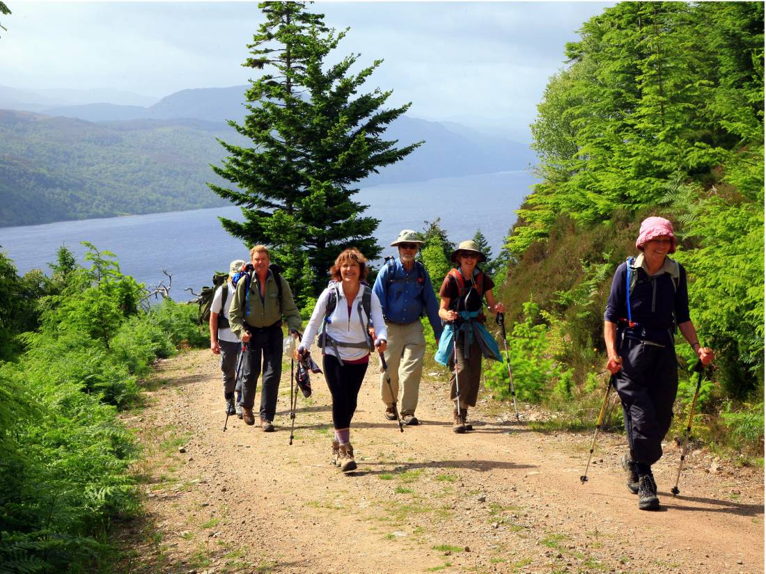 High above Lochness